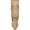 Ekena Millwork 3 1/2"W x 9"D x 12"H Medium Hudson Acanthus Wood Corbel, Maple CORW04X09X12HDMA - alternate 3